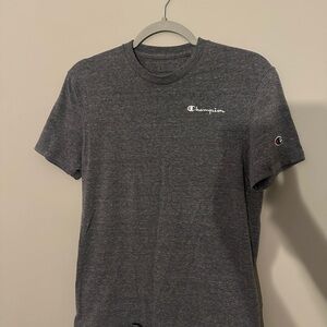Champion Men's Dark Gray Short Sleeve Tee